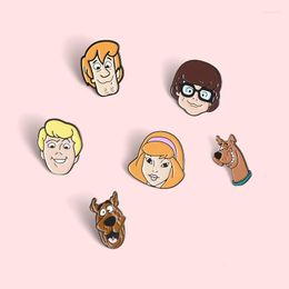 Brooches Adventure Science Fiction Movies Enamel Brooche Cartoon Family Avatar Lapel Pins Partner Badges Gift For Friend Wholesale