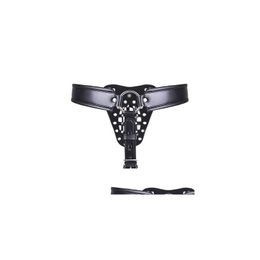 Other Health Beauty Items Chastity Devices New Mens Faux Leather Belt Device Restraint Fancy Dress R47 Drop Delivery Dhrsu