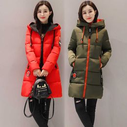 Woman JacketsWomen's Down jackets 2023 winter new Korean version hooded women's loose Down Cotton canada jacket parka coats for women goose