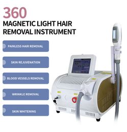 360 Magnetic Light Painless Hair Removal Instrument OPT IPL Freezing Point Depilation Skin Acne Wrinkle Dispelling Portable 3 Philtres Skincare Salon