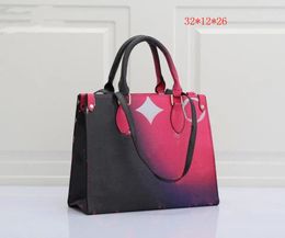 Onthego totes designer bag womens tote puff bag spring in the city Crossbody ladies velvet PVC Genuine Leather purse shoulder bags female