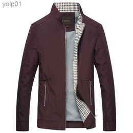 Men's Wool Blends iSurvivor 2022 Men Autumn Jackets and Coats Jaqueta Masculina Causal Fashion Slim Fitted Large Size Zipper Jackets HombreL231123