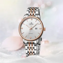 Wristwatches EBOHR Stylish Women's Automatic Watch Sapphire Glass Water Resistant Mechanical Perfect For Urban Fashion And Independent Women