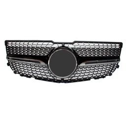 Grilles Glk X204 Diamond Abs Material Kidney 2012-2014 Replacement Center Mesh Grille Front Bumper Drop Delivery Mobiles Motorcycles Dhnid