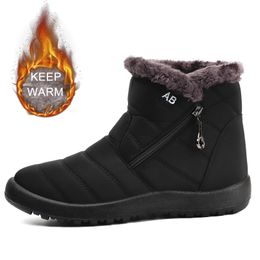 Boots Women Boots Watarproof Ankle Boots For Women Winter Shoes Keep Warm Snow Boots Female Zipper Botines Winter Botas Mujer 231122