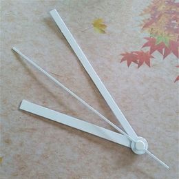 50 Sets White Metal Quartz Clock Hands for DIY Wooden Wall Clock Movement Mechanism Repair Accessories Home Decor221r