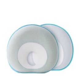 Pillows Baby Pillow Stereotyped Round 0-1 Year Old Correcting Head Shape Memory Foam Core Multifunctional Nursing 230422
