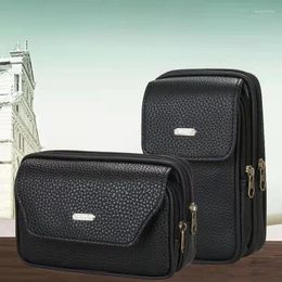 Storage Bags Universal Waist Bag Pouch Belt Card Holder Pocket Men Wallet Phone Case Cover
