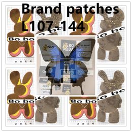 5 pieces/pack Hand-stitched patch brand towel embroidered large patch T-shirt down jacket Personalised beautifying patch DIY