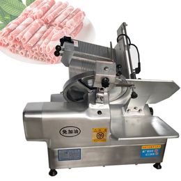 Electric Meat slicer Cut mutton roll Slicer Automatic Stainless Steel Meat Slice Machine