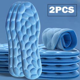 Shoe Parts Accessories Massage Memory Foam Insoles for s Sole Breathable Cushion Sport Running Feet Orthopedic Men Women Pads 230421