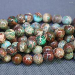 Chains Kindgems 10mm Red Stone Necklace Beads Sediment Slice Loose Drilled Slab Women Fashion Accessories Jewelry Making