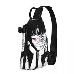 Duffel Bags Horror Halloween Tomie Junji Shoulder Chest Cross Bag Diagonally Casual Messenger Travel Handbag
