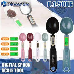 Measuring Tools Electronic Kitchen Scale 01500g Weight Measuring Tools Digital Spoon Scale Kitchen Tools for Bakeware Measuring Tools Scales 230422