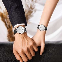 Rosdn Limited Watches Swiss Movement Rosdn Couple Watches a Pair of Send Girlfriend Boyfriend Simple Temperament Fashion Trend Waterproof Thin Quartz Watch HBQN