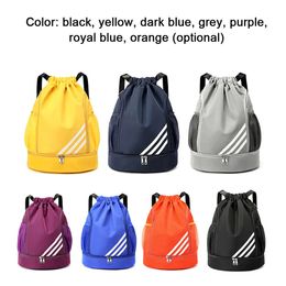 Outdoor Bags Sports Balls Backpack Drawstring Bag Oxford Cloth Basketball Football Organising Large Capacity Storage 231122