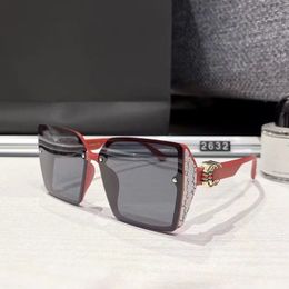 New Classic Polarized Sunglasses Women Designer Luxury Brand Alloy Metal Polaroid Tempered Glass Lens Retro Glasses Sun Glasses 02