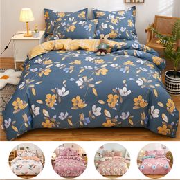 Bedding sets Premium Cotton Set 1 Duvet Cover 2 Pillowcases Breathable Sweat-absorbent Single/Couple 17Sizes Customizable 230422