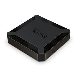 X96Q TV Box Android 10.0 2GB RAM 16GB ROM Allwinner H313 Quad-Core 64bit with WiFi 2.4G USB Ultra HD 4K H.265 3D Home Smart TV Box