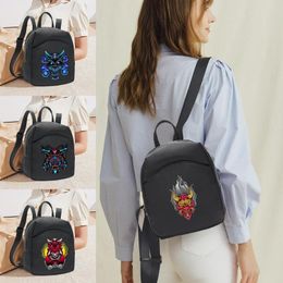 Backpack Fashion Mini Small For Women School Kawaii Monster Series Shoulder Bags Teen Multifunctional Travel Designer