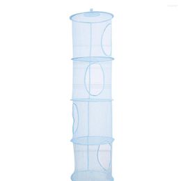 Storage Boxes 1/2/3 Hanging Mesh Space Saver Bags 4 Compartments Wall Multi-function Foldable Bathroom Closet Room Toy Basket Home Use