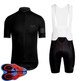 Rapha Cycling Jersey Full Set Pro Bicycle Maillot Bottoms Clothes MTB Road Bike Shorts Suit Men Ropa Ciclismo309q