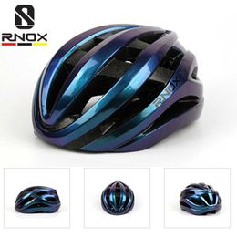 Cycling Helmets RNOX Integrated Aerodynamic Cycling Helmet Bicycle Helmet Outdoor Crosscountry Mountain Bike Helmet 5462cm Adjustable J230422