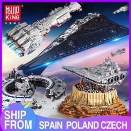 Mould King Building Blocks Star plan MOC Eclipse-Class Dreadnought Set UCS Fighters Assemble Bricks Kids DIY Toys Birthday Gifts C250o