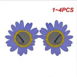 Sunglasses 1-4PCS Festival Party Unique Accessory Hawaiian Style Sunnies For Sunflower Glasses Accessories In Demand