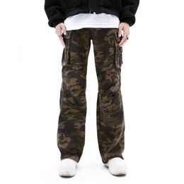 Men's Pants 2023 Military Style Camouflage Baggy Men Trasuit Cargo Pants ltiple Poets Outdoor Casual Long Trousers Tactical Cloing G230422