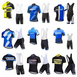 GIANT custom made Cycling Sleeveless jersey Vest bib shorts sets Men's breathable windproof outdoor sports Jersey S58017287S