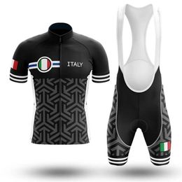 2022 Italy Pro Bicycle Team Short Sleeve Jersey Ciclismo Men's Cycling Maillot Summer breathable Cycling Clothing Sets2348
