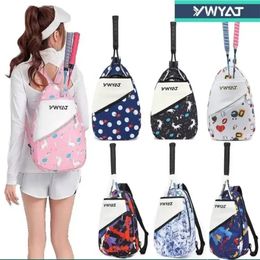 Tennis Bags Gym bag YWYAT Badminton Bag for 2 Rackets Youth Travel Sports Shoulder Men Women Children Racquet Backpack 231121