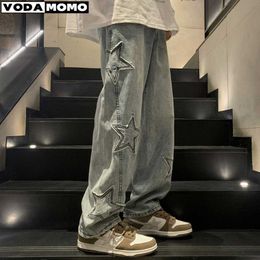 Men's Pants Autumn Style Retro Jeans Streetwear Hip-hop Fashion Couple Men and Women Loose Casual Trousers Casual Y2k Cargo Pants G230422