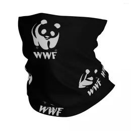 Scarves WWF Cute Panda Animal Bandana Neck Gaiter Printed Balaclavas Wrap Scarf Multifunctional Headwear Riding For Men Women Windproof