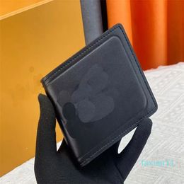 High-end luxury leather wallet top designer fashion can put credit cards or banknotes