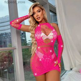 Sexy Socks Porno Bodysuits Sexy Lingerie Rhinestone Sexy Sets Lenceria Mujer Erotic Langerie Female Lenceria Sexy Costumes Nuisette Sexy Q231122