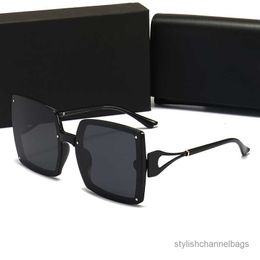 Sunglasses Luxury Designer Sunglasses For Womens Men Top Quality Male Female pilot Large Frame Square Outdoor Classic Fashion