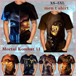 Men's T Shirts 2023 Summer Fashion Casual Fighting Game T-Shirts 3D Printed T-shirt For Men Comfortable O-neck Short Sleeve Tops