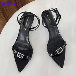 Dress Shoes 2023 Women Pumps Party Female Shoes Pointed Toe New In Fashion Thin High Heels Spring Summer Ladies Sandals Slides Footwear