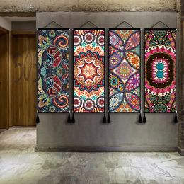 Tapestries Mandala wall hanging decor picture Headboard tapestry Bohemian decoration for home Background cloth 231122