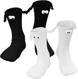 1 Pair Of Magnetic Hand Grip Men's And Women's Universal Medium Tube Hand Socks Suitable For Lovers Friends And Sisters