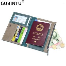 GUBINTU Driver License Bag Split Leather on Cover for Car Driving Document Card Holder Passport Wallet Bag Certificate Case1235r