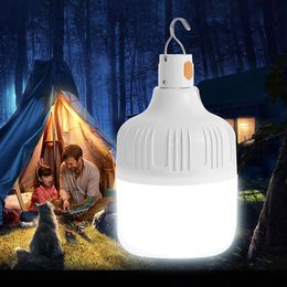 Portable Lantern Bulb Rechargeable Led Light Outdoor Lighting Garden Fishing Camping Equipment High Power Flashlights176I