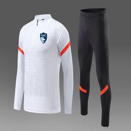 Le Havre AC men's football Tracksuits outdoor running training suit Autumn and Winter Kids Soccer Home kits Customised logo272J