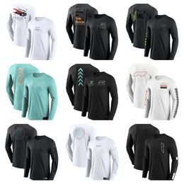 High-quality team T-shirt F1 Formula One racing suit Long sleeve plus size fan shirt customized for men and women.