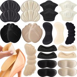 Women Socks & Hosiery 1Pairs Shoe Pad Foot Heel Cushion Pads Sports Shoes Adjust Size Antiwear Feet Inserts Insoles Protector Sticker