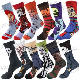 Men's Socks New chuky socks men women cartoon movie gamers novelty funny anime sock T231122