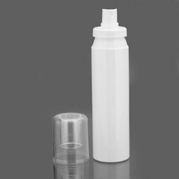 PET Spray Bottle Snap Bayonet Bottle Fine Mist Atomizer White plastic Pump bottle 50ml 60ml 80ml Vbosb