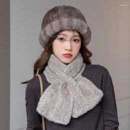 Berets Fashion Women's Hat Winter Premium Sense Thick Warm Casual Korean Real Trend Fisherman 2023